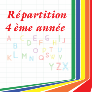 Répartition 4éme année