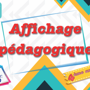 Affichage pédagogique 4éme