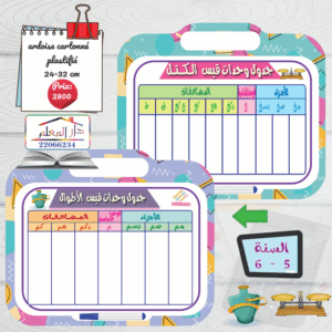 ardoise cartonné plastifié 5éme et 6éme